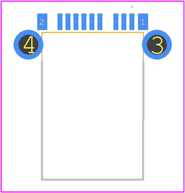 GT-USB-8016A - G-Switch Electronic PCB footprint - Other - Other - GT-USB-8016A-1