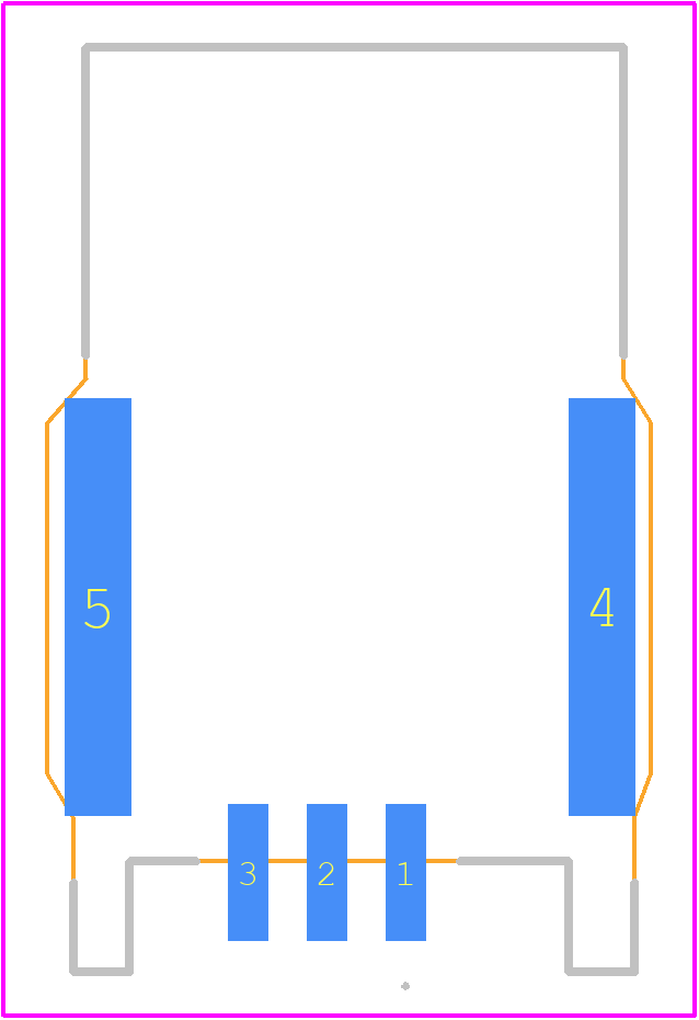 208033-3032 - Molex PCB footprint - Other - Other - 208033-3032-2