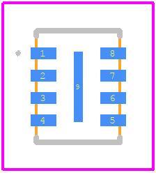 W25Q32JWUUJQ - Winbond PCB footprint - Other - Other - W25Q32JWUUJQ-3