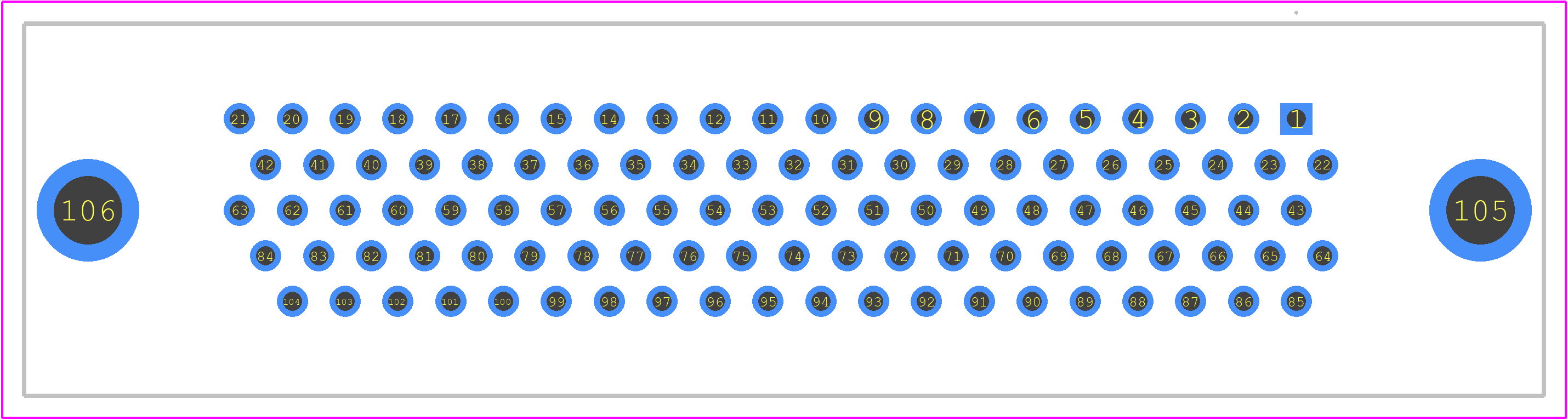 DD104S3S0T0 - Positronic PCB footprint - Other - Other - DD104S3S0T0-2