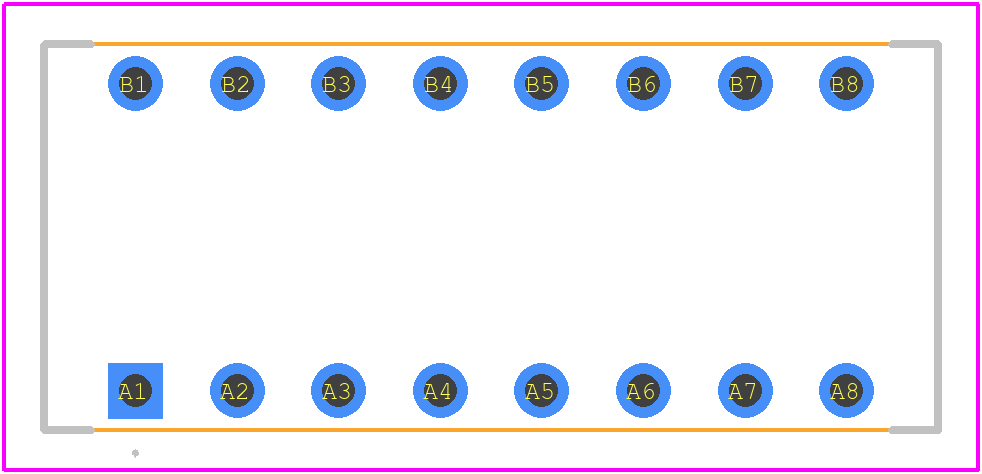 5435640-5. - TE Connectivity PCB footprint - Other - Other - 5435640-5.-1