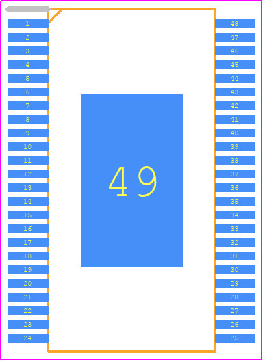 TB9052FNG - Toshiba PCB footprint - Small Outline Packages - Small Outline Packages - HTSSOP48-P-300-0.50_2024