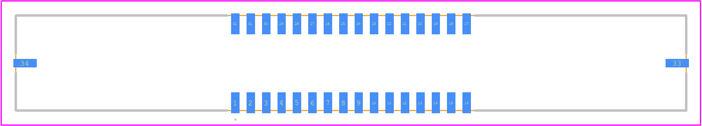 TCD2725BFG - Toshiba PCB footprint - Other - Other - WQFN32-C-R300-1.27