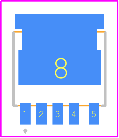 XPJ1R004PB - Toshiba PCB footprint - Other - Other - 2-7P1A