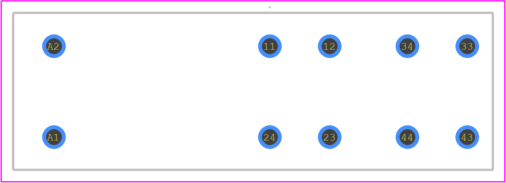 5-2071571-6 - TE Connectivity PCB footprint - Other - Other - 5-2071571-6-1