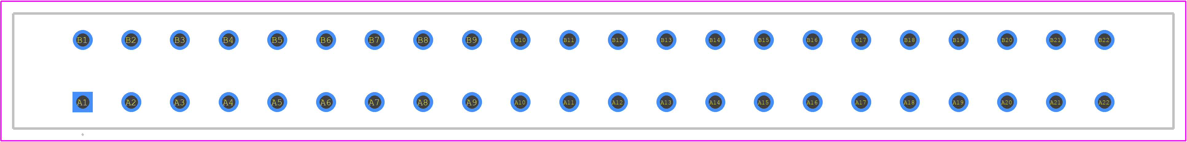 EBM22DCSN-S288 - Sullins PCB footprint - Other - Other - EBM22DCSN-S288-4
