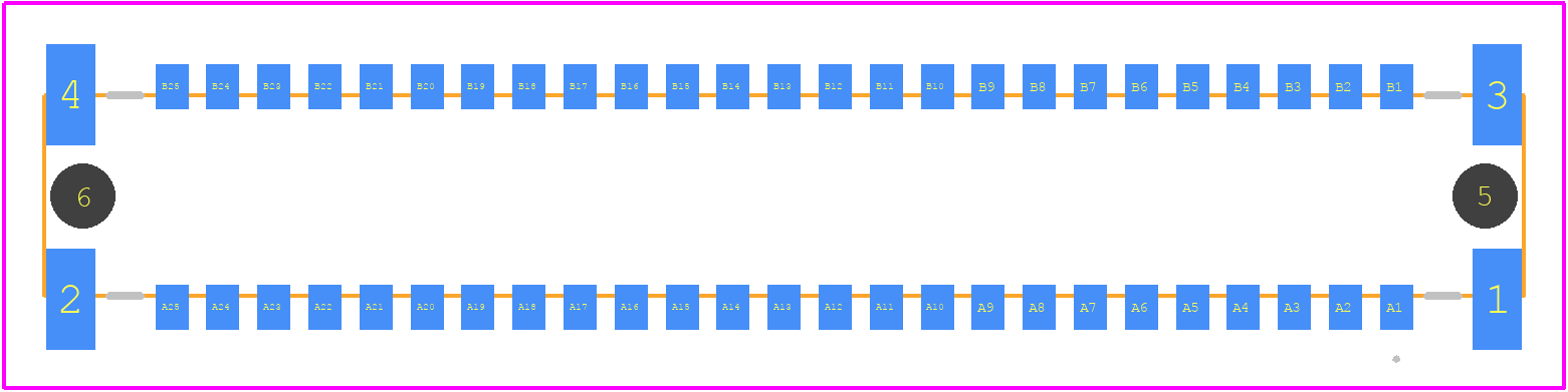 244838-E - TE Connectivity PCB footprint - Other - Other - 244838-E-1