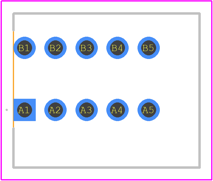 TB401-1-5-E - Alphaplus PCB footprint - Other - Other - TB401-1-5-E-2