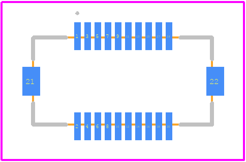 1565359-9 - TE Connectivity PCB footprint - Other - Other - 1565359-9-3