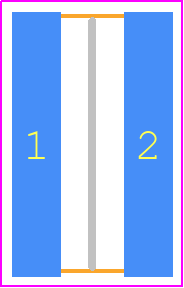 ULR3N-R0004JT2 - TT Electronics PCB footprint - Resistor Chip - Resistor Chip - 1225 (0.8 Thickness)
