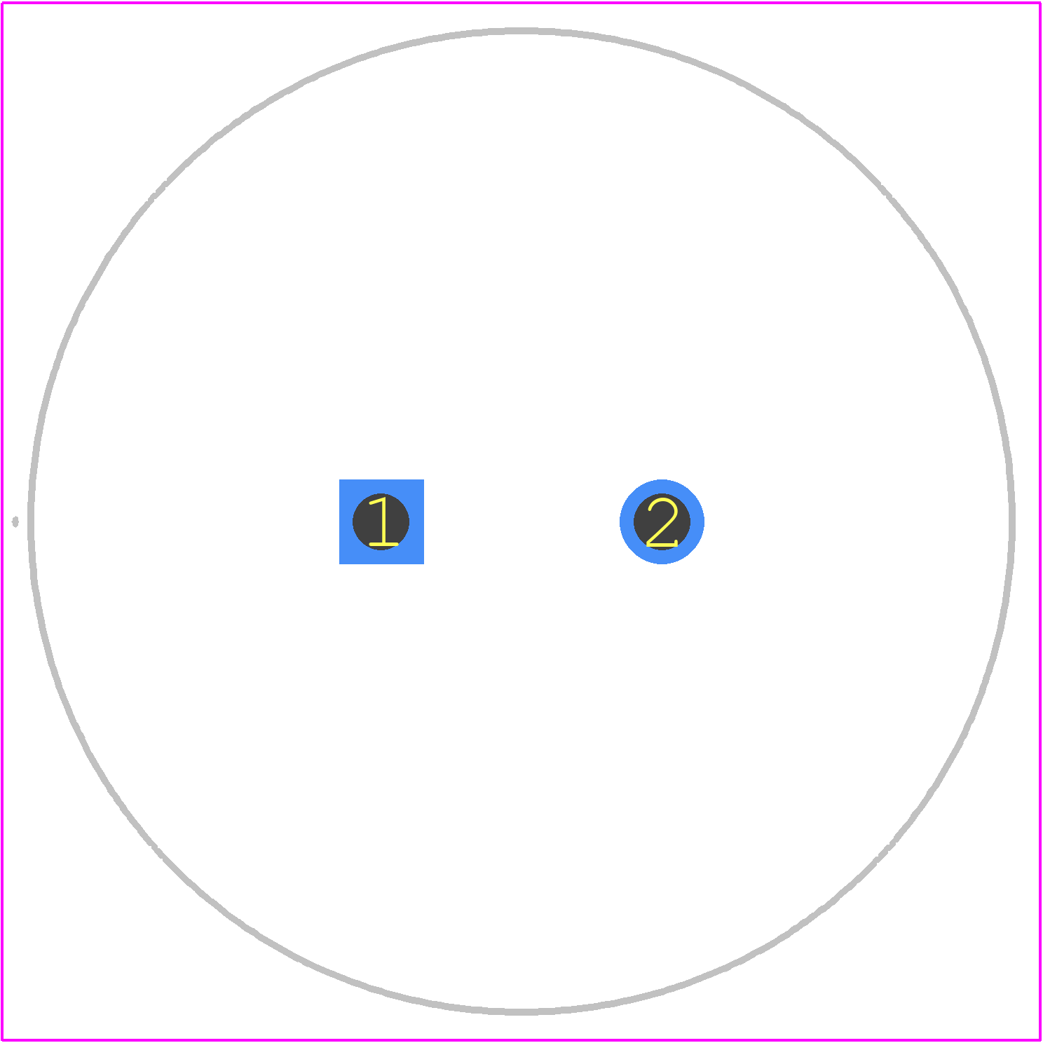 ALH82A161DD600 - KEMET PCB footprint - Other - Other - ALH82A161DD600-4