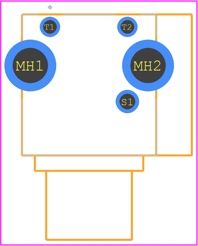 PJRAS1X2S01 - Switchcraft PCB footprint - Other - Other - PJRAS1X2S01-1