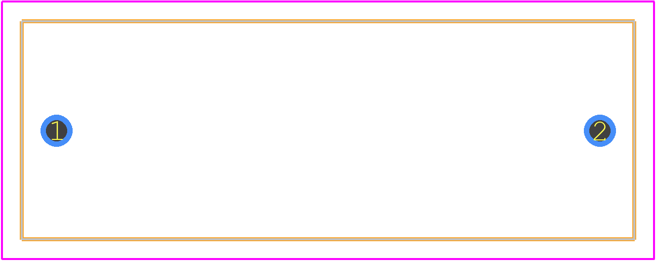 F17724472014 - Vishay PCB footprint - Other - Other - F17724472014-1