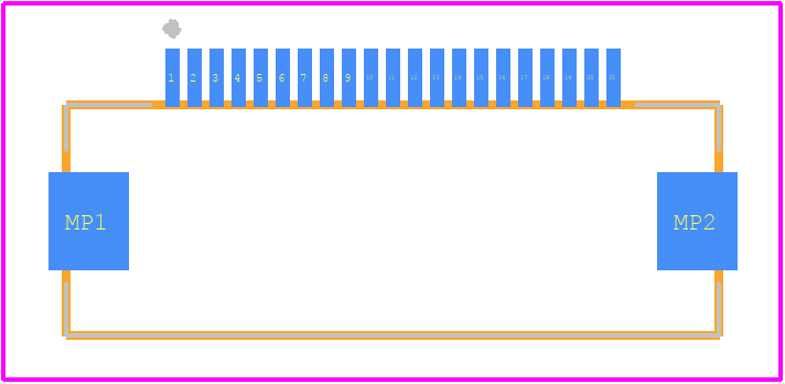 2-1775333-1 - TE Connectivity PCB footprint - Other - Other - 2-1775333-1-2