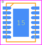 RT6154AGQW - RICHTEK PCB footprint - Small Outline No-lead - Small Outline No-lead - UCZ1H102MNQ1MS