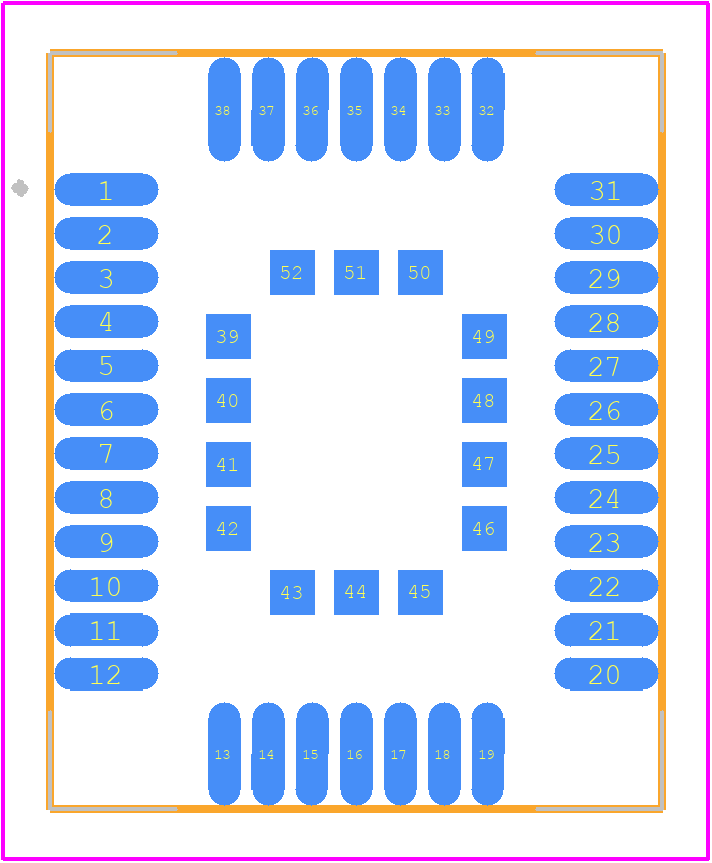 FC20-Q73 - Quectel PCB footprint - Other - Other - FC20-Q73-2