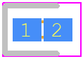 XL-1005UBC - XINGLIGHT PCB footprint - LEDs Chip - LEDs Chip - XL-1005UBC