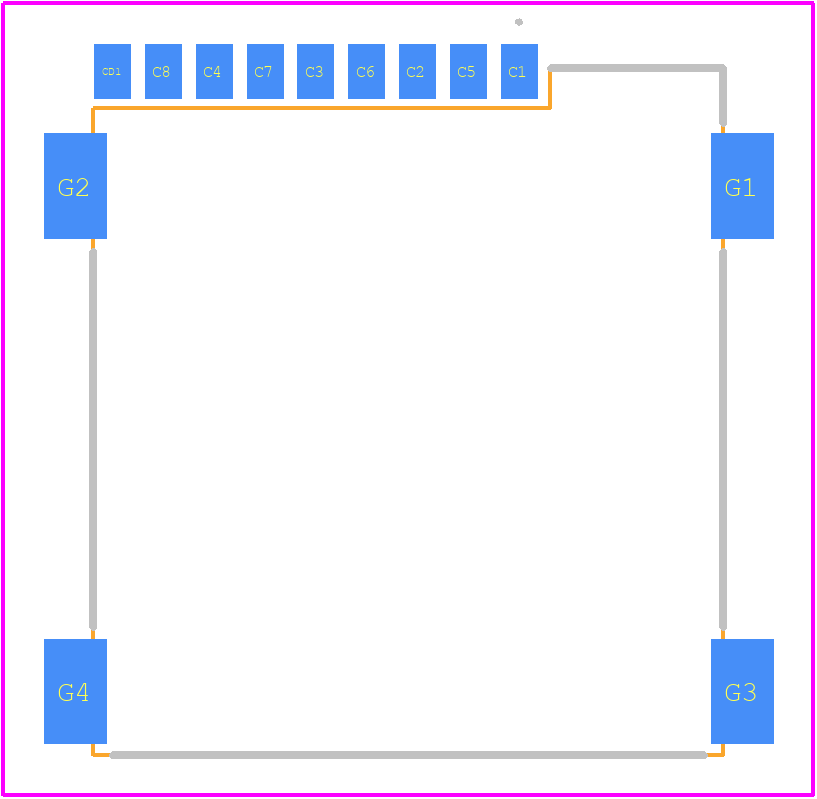 102011422 - KTron PCB footprint - Other - Other - 102011422-3