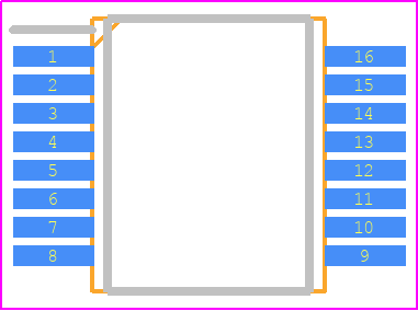 TPT3232X-SS3R - 3Peak Incorporated PCB footprint - Small Outline Packages - Small Outline Packages - SSOP16_2024