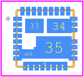 SIC645ER-T1-GE3 - Vishay PCB footprint - Other - Other - SIC645ER-T1-GE3-7
