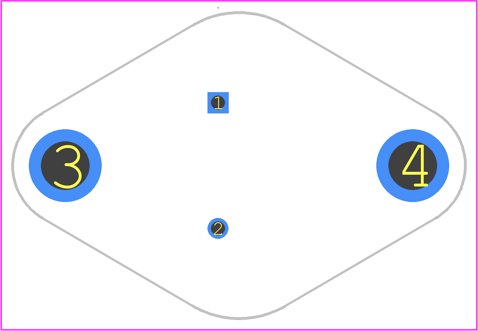 BU326A - Motorola PCB footprint - Other - Other - BU326A-2