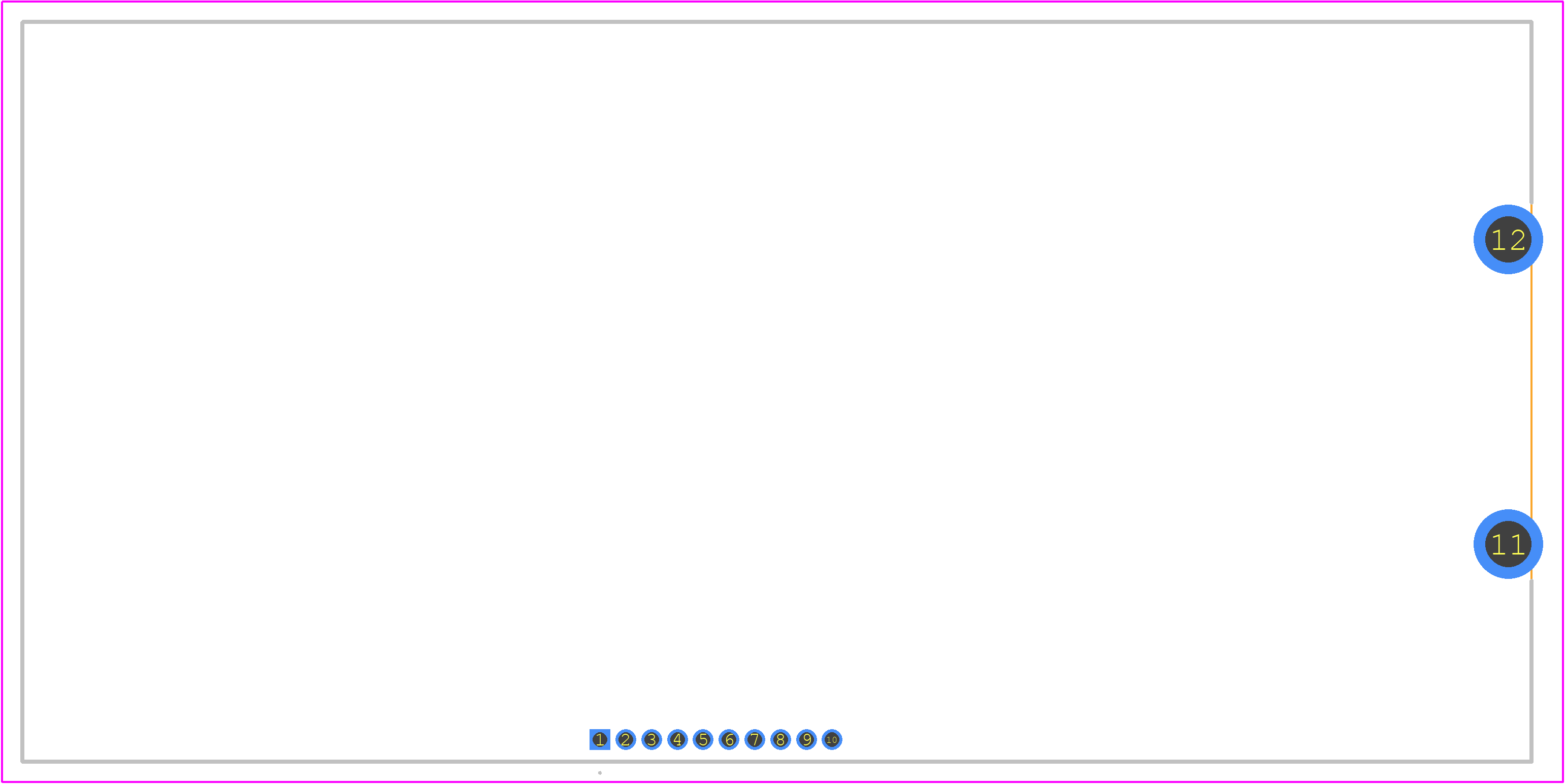 MCCOG42005A6W-FPTLWI-V2 - MIDAS DISPLAYS PCB footprint - Other - Other - MCCOG42005A6W-FPTLWI-V2-2
