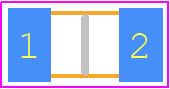 202R18W101KV4E - JOHANSON TECHNOLOGY PCB footprint - Capacitor Chip Non-polarised - Capacitor Chip Non-polarised - 1206*