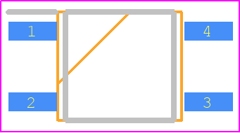 OR-M406A-TP-G - Orient PCB footprint - Small Outline Packages - Small Outline Packages - OR-M406A-TP-G
