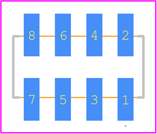 IPS1-104-01-L-D-VS - SAMTEC PCB footprint - Other - Other - IPS1-104-01-L-D-VS-1