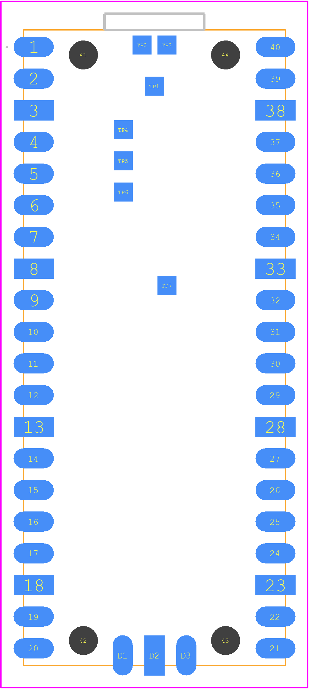 SC1631 - RASPBERRY-PI PCB footprint - Other - Other - SC1631-1