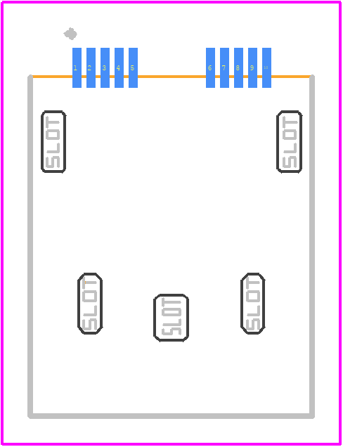 09452839000 - HARTING PCB footprint - Other - Other - 09452839000