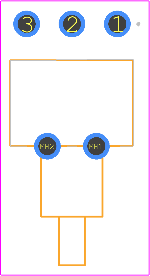 7101MD9ABE - LITTELFUSE PCB footprint - Other - Other - 7101MD9ABE-1