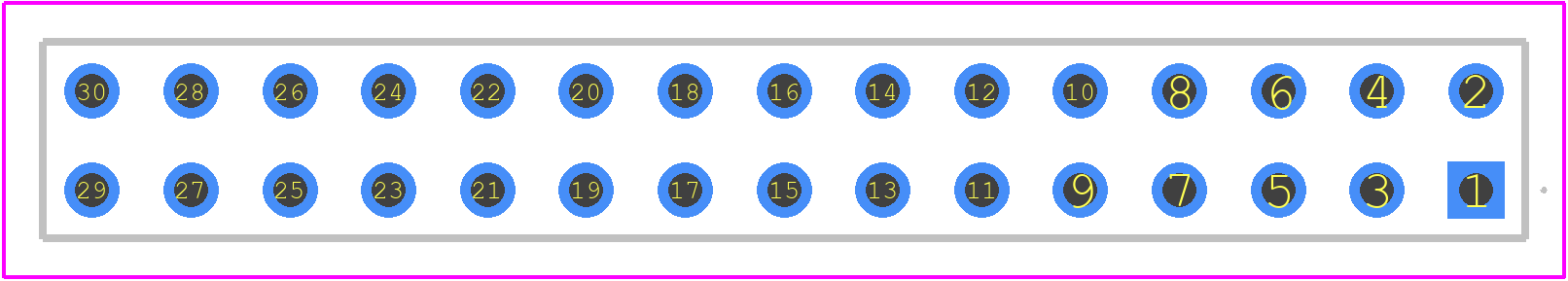 1-534998-5 - TE Connectivity PCB footprint - Other - Other - 1-534998-5-2