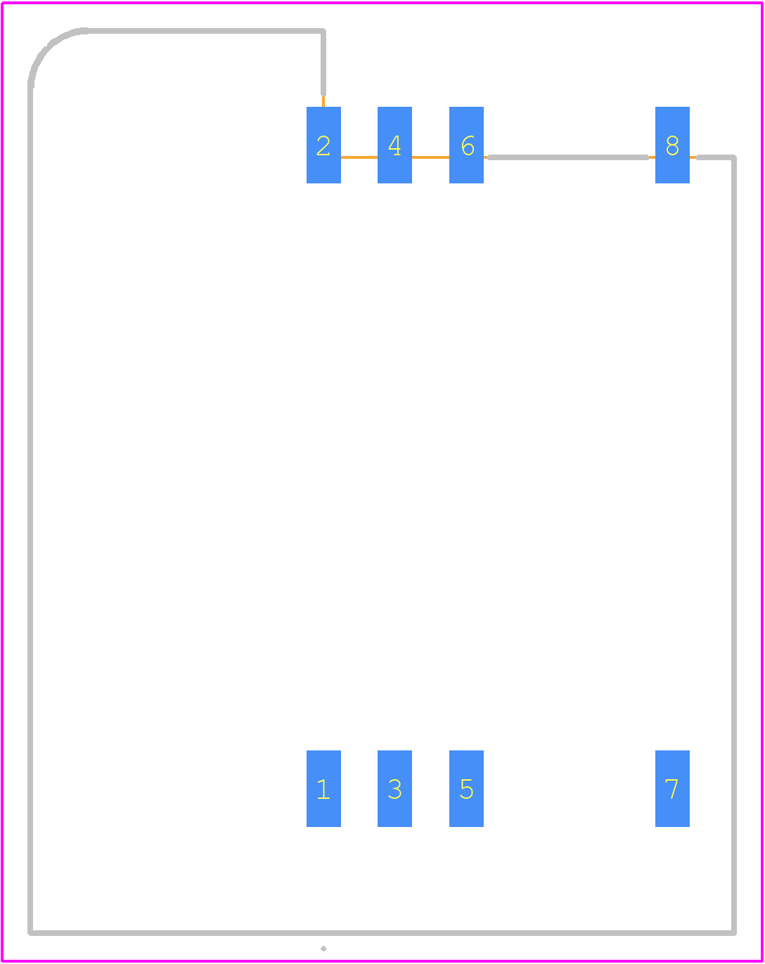 KLS1-SIM-014-6P - KLS Electronic PCB footprint - Other - Other - KLS1-SIM-014-6P-2
