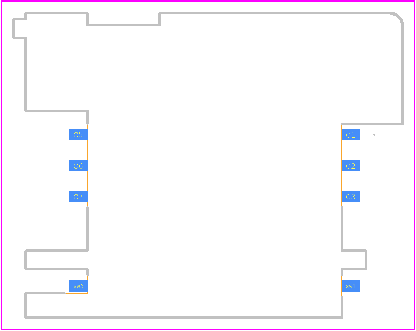 KLS1-SIM-014-6 - KLS Electronic PCB footprint - Other - Other - KLS1-SIM-014-6-2