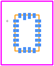 SLG46620-EV - Renesas Electronics PCB footprint - Other - Other - 20-pin STQFN (2mm x 3mm x 0.55mm)