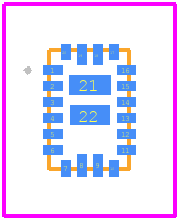 SLG47105-EV - Renesas Electronics PCB footprint - Other - Other - 20-pin STQFN_2024-5