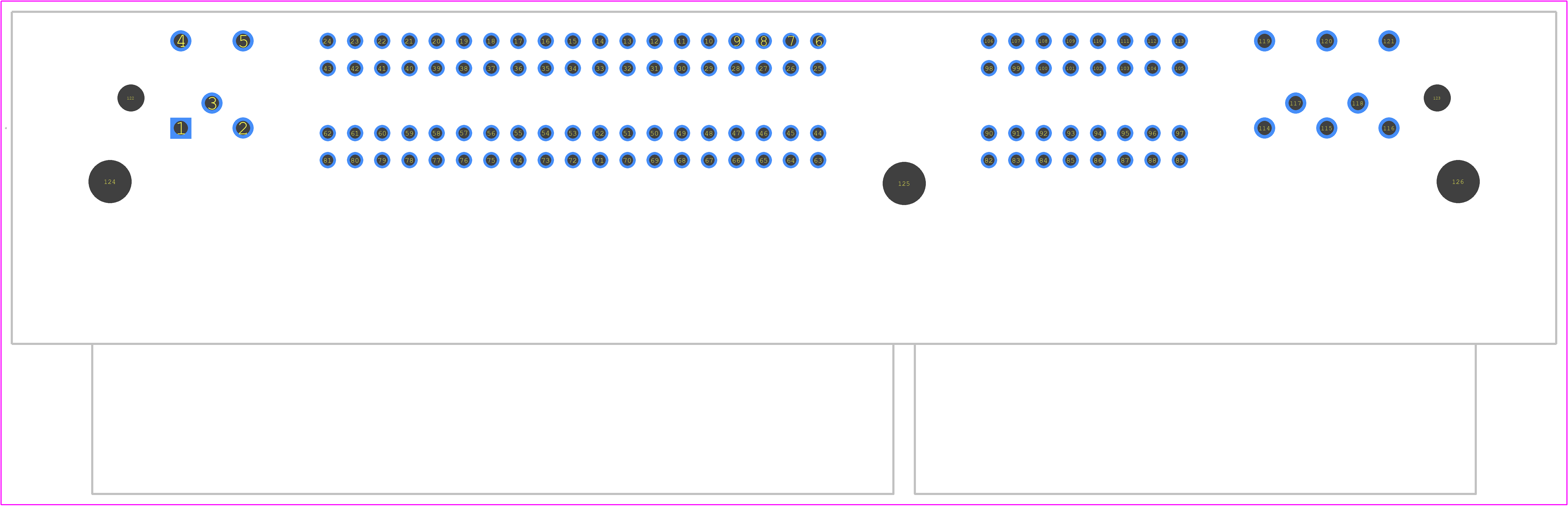 2374035-1 - TE Connectivity PCB footprint - Other - Other - 2374035-1-1