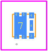 DMP3026SFDE-7 - Diodes Incorporated PCB footprint - Other - Other - DMP3026SFDE-7-1