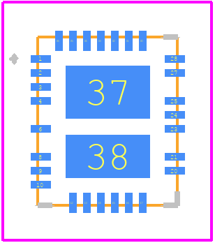 LT3959IUHE#PBF - Analog Devices PCB footprint - Other - Other - LT3959IUHE#PBF-3