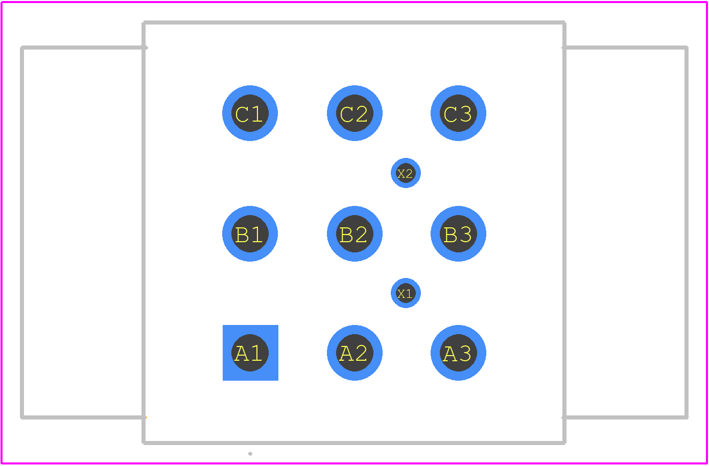 ES310E2AD - TE Connectivity PCB footprint - Other - Other - 20.6 x 20.6 x 16.3 mm