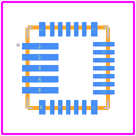 MP2690GR-Z - Monolithic Power Systems (MPS) PCB footprint - Other - Other - QFN-26 (4mmx4mm)_1