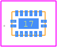 MC74HC595AMN1TWG-Q - onsemi PCB footprint - Other - Other - MC74HC595AMN1TWG-Q-5
