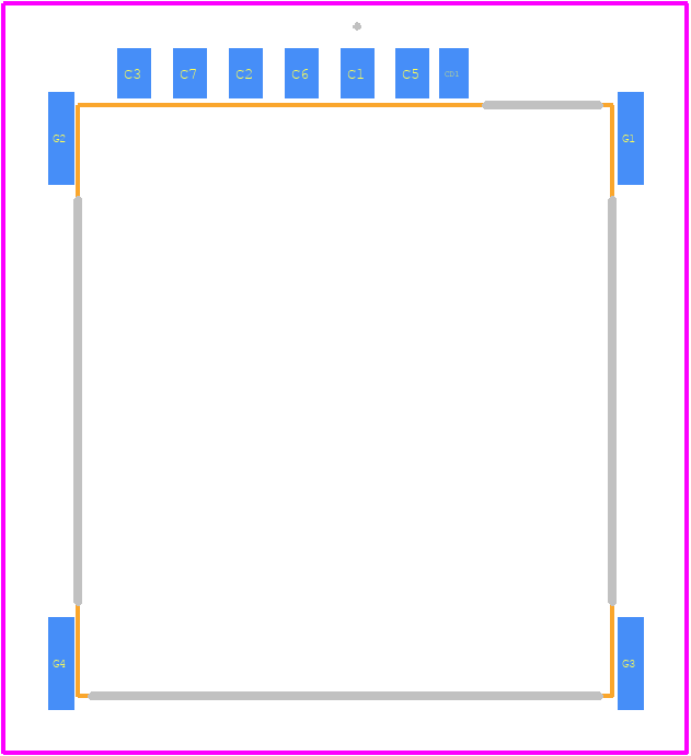 MUP-C7801-2 - MUP PCB footprint - Other - Other - MUP-C7801-2-1