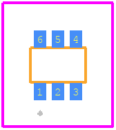 2N7002KDWS-TP - MCC PCB footprint - Other - Other - SOT-363S