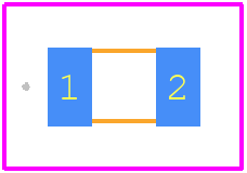 407007. - LITTELFUSE PCB footprint - Other - Other - 1206(3216 Metric)