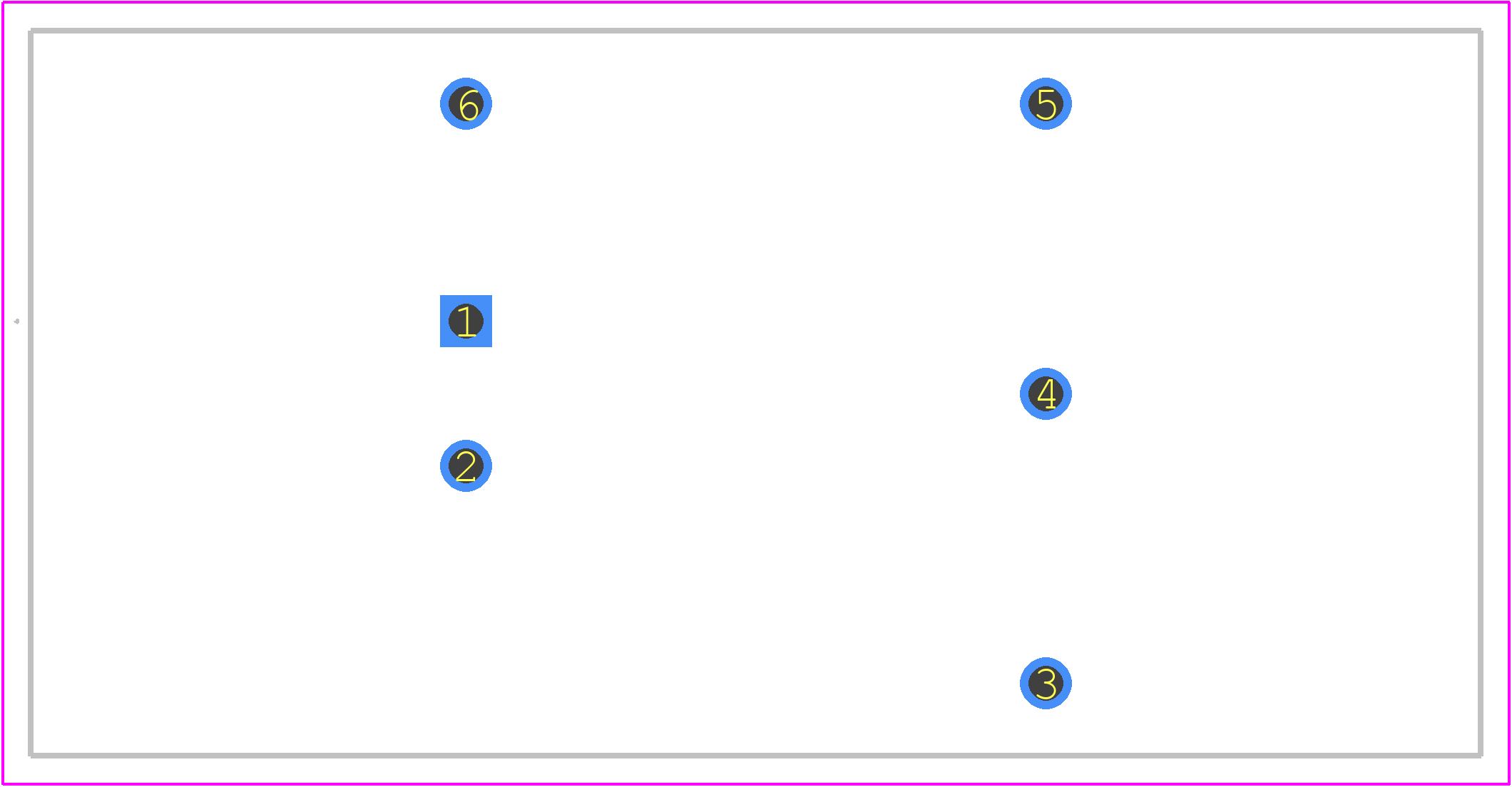 URA2405-LD-10WR3 - Hi-Link PCB footprint - Other - Other - DIP 6