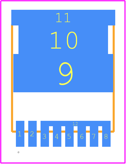 IPT60T022S7XTMA1 - Infineon PCB footprint - Other - Other - PG-HSOF-8-2_24