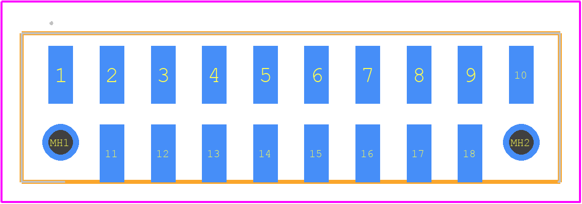 1845250 - Phoenix Contact PCB footprint - Other - Other - 1845250