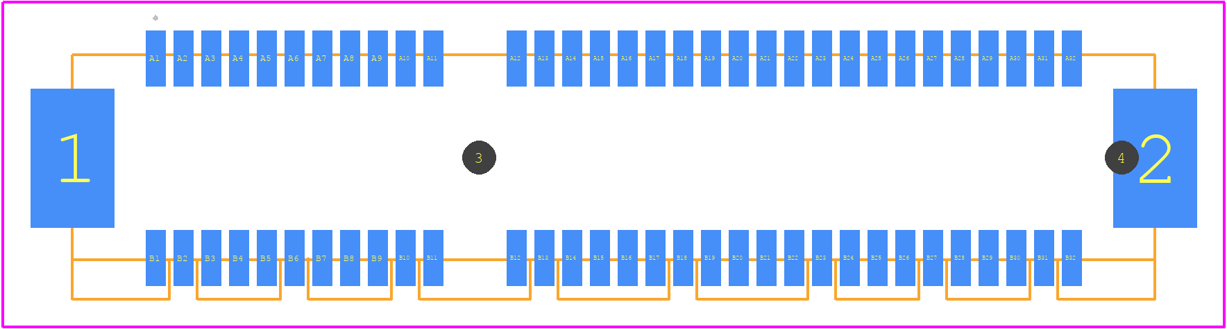 10061913-101CLF - Amphenol PCB footprint - Other - Other - 10061913-101CLF-2